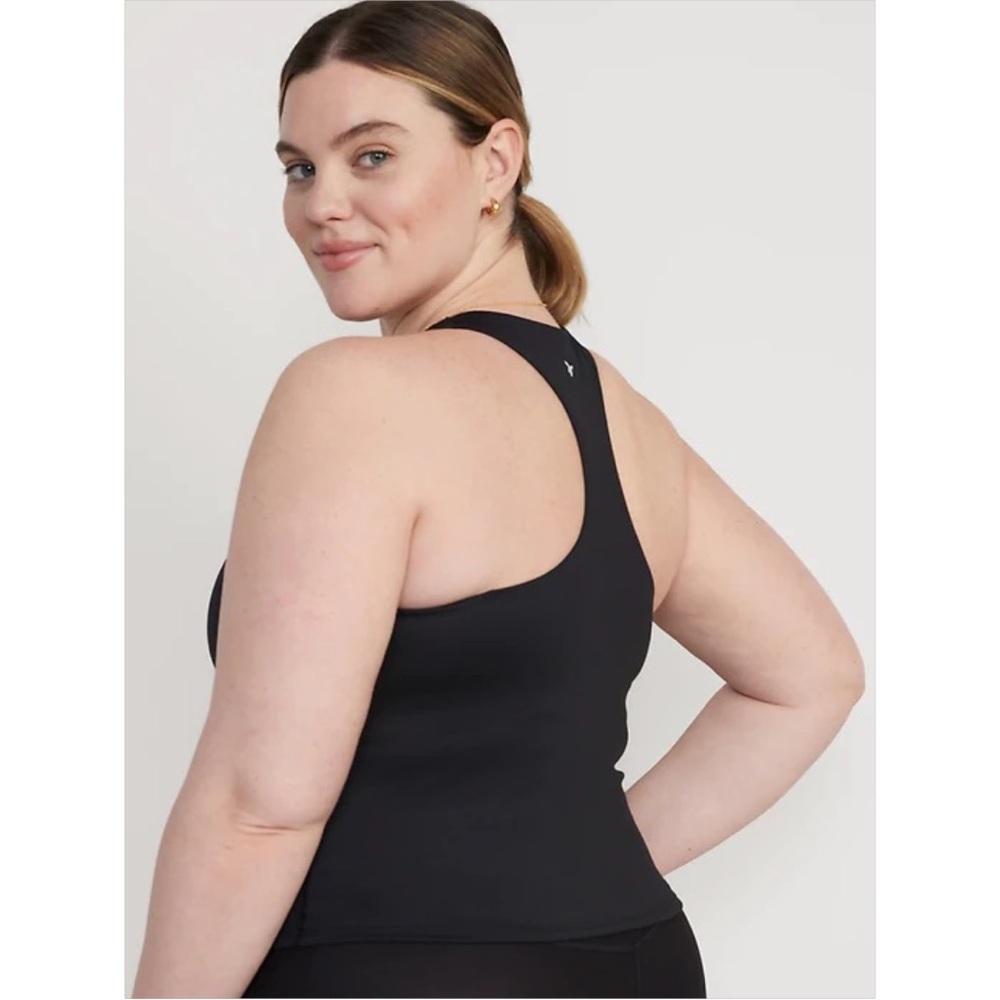 NWT Old Navy PowerSoft Cropped Shelf-Bra Tank Top - Picture 8 of 8